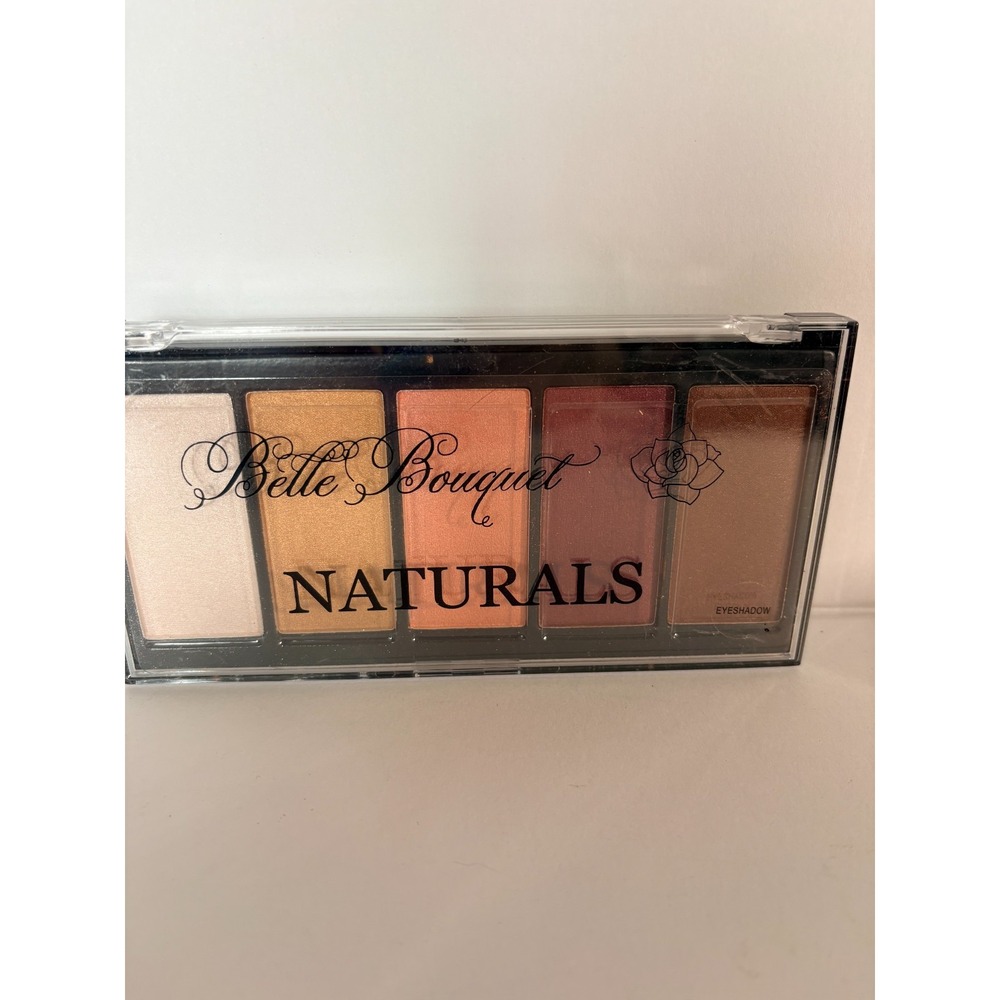 Belle Bouquet Naturals Eyeshadow Palette 5 Neutral Colors Matte Shimmer 26g NEW